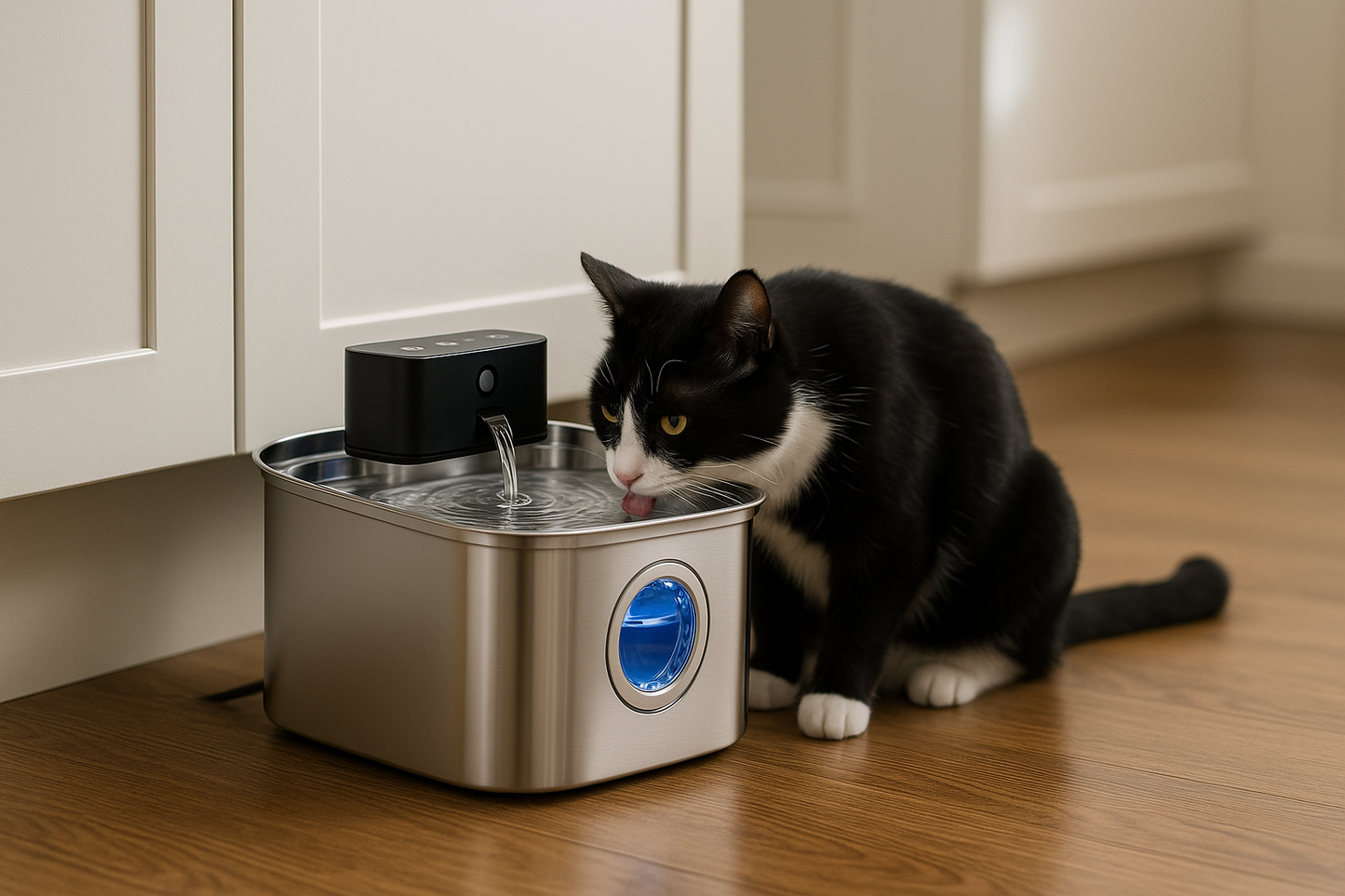 BlushyPaws Hydration Fountain
