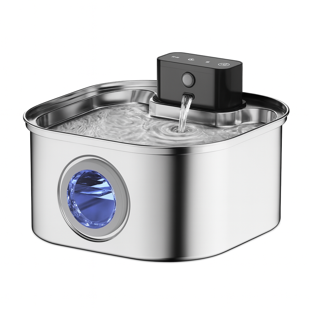 BlushyPaws Hydration Fountain