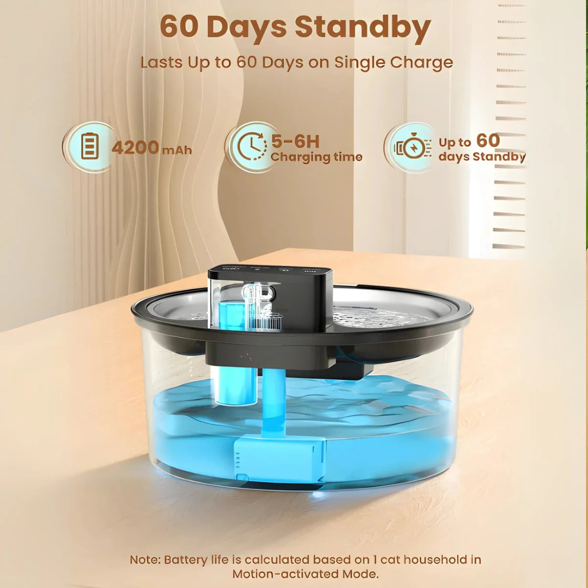 BlushyPaws Hydration Fountain