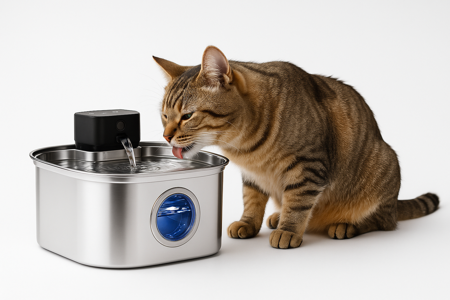 BlushyPaws Hydration Fountain