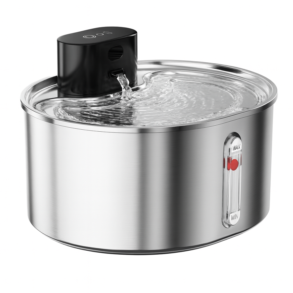 BlushyPaws Hydration Fountain