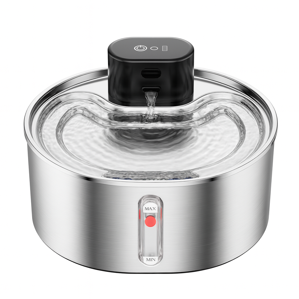 BlushyPaws Hydration Fountain